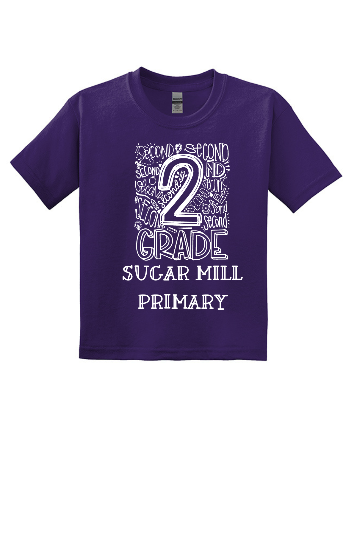 2nd Grade Class Shirts - Purple