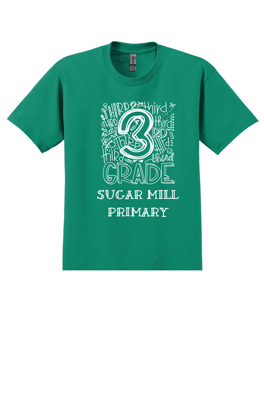 3rd Grade Class Shirts - Kelly Green