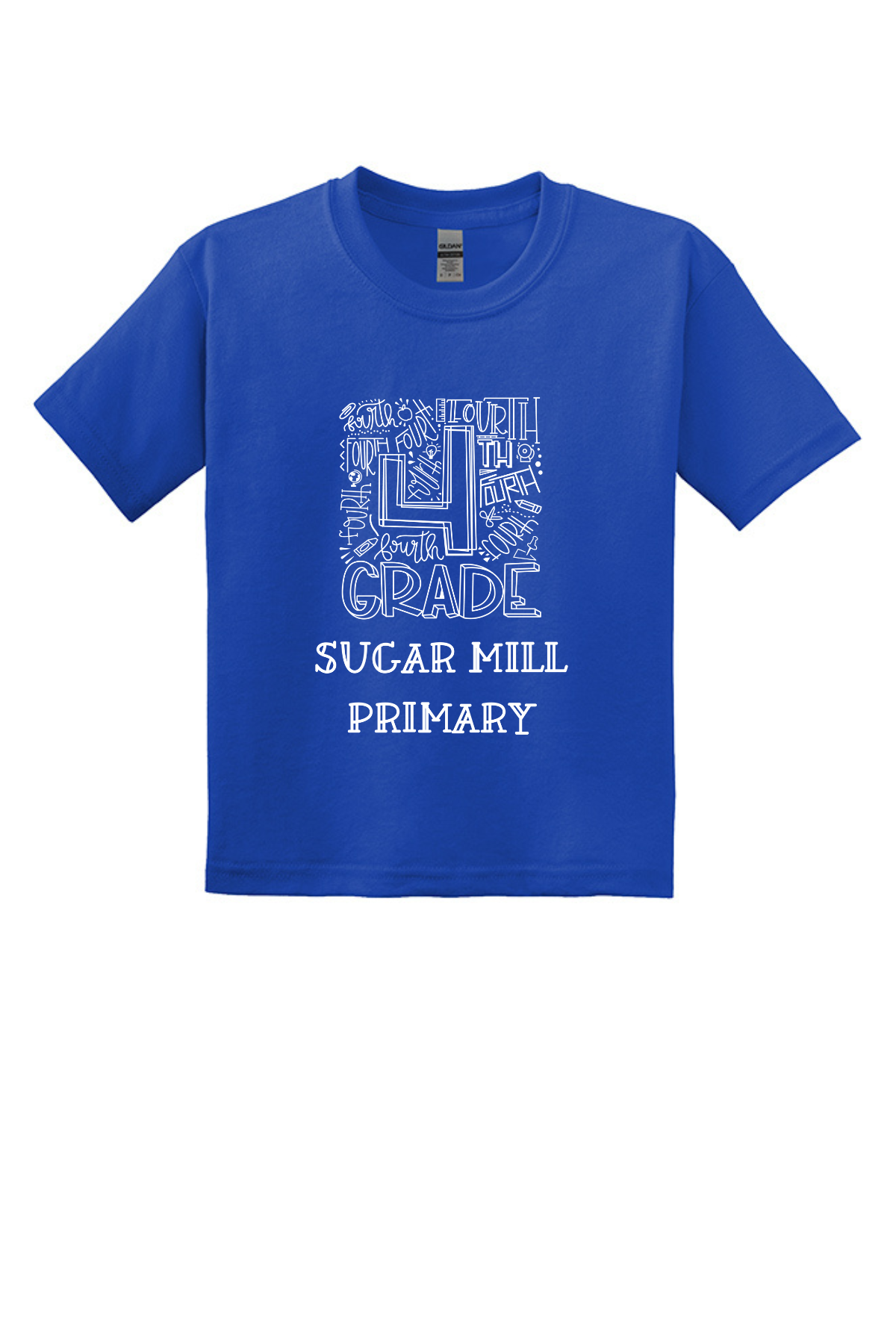 4th Grade Class Shirts - Royal Blue